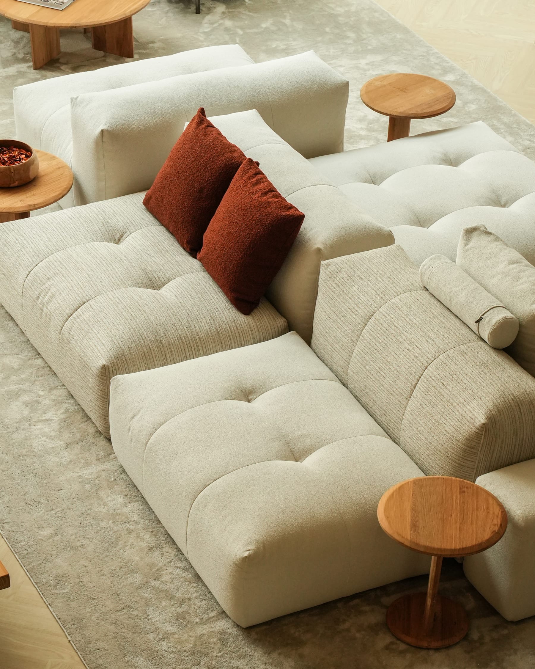 Sofa in an interior