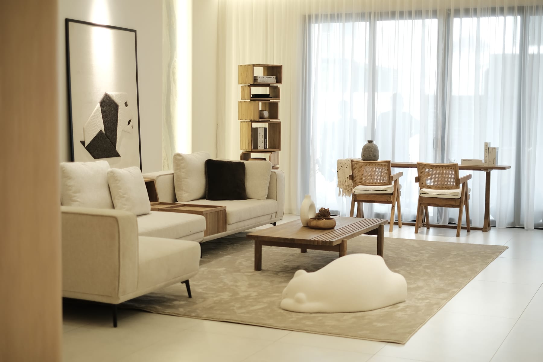 Sofa in an interior