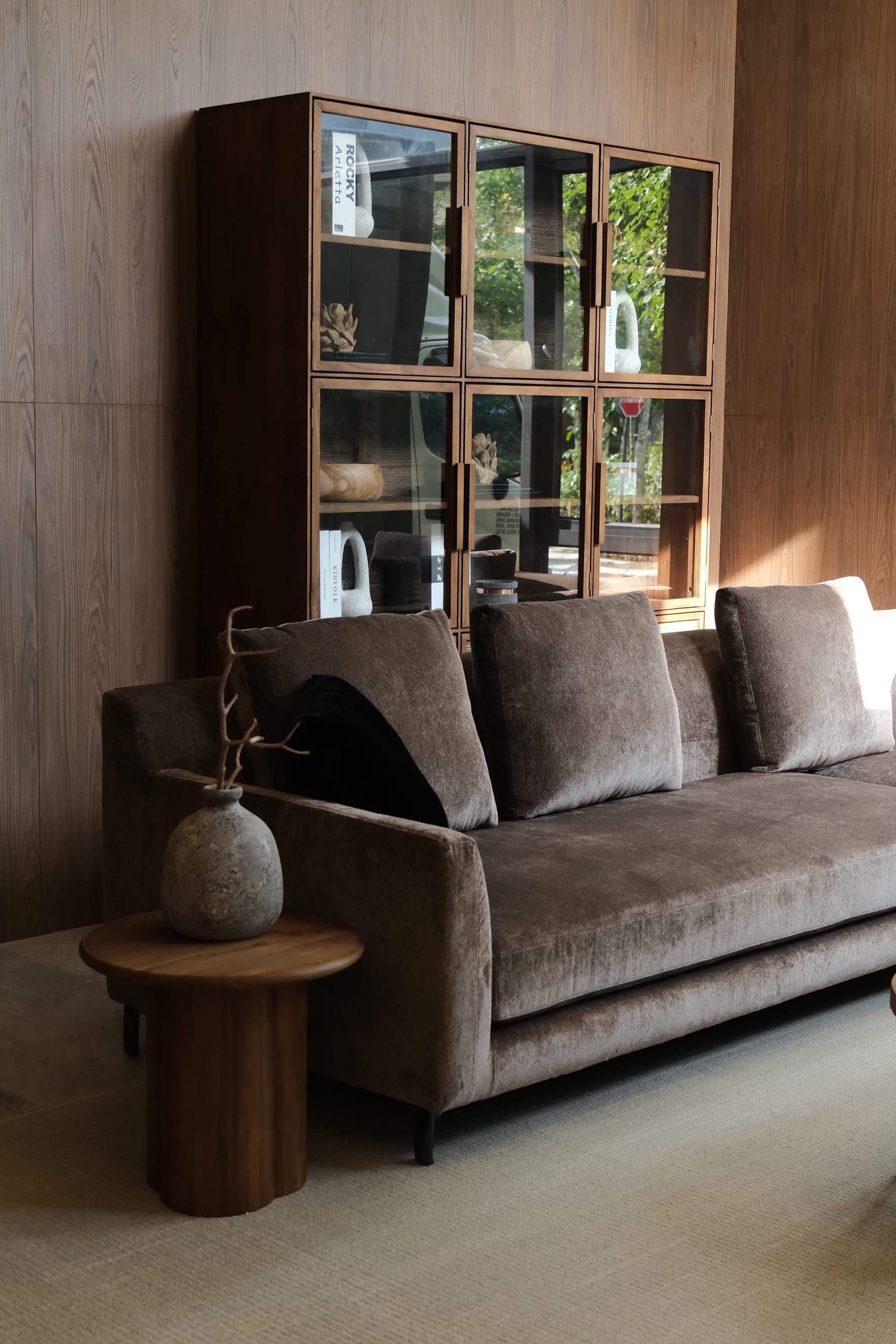 Sofa in an interior